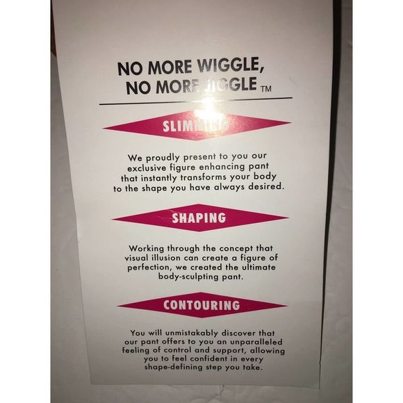 Women With Control Pants Womens 3X Petite Bootcut Tummy Slims Copper Brown 3XP - Picture 7 of 10